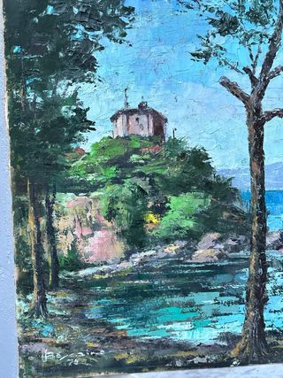 Quadro Ugo Boscaino - Paesaggio Marino