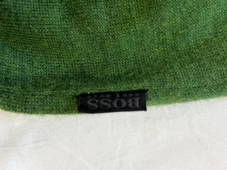 Maglioncino Hugo Boss Pura Lana Merino Verde