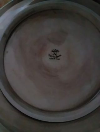 Lavabo lavamano in metallo e ceramica con specchio