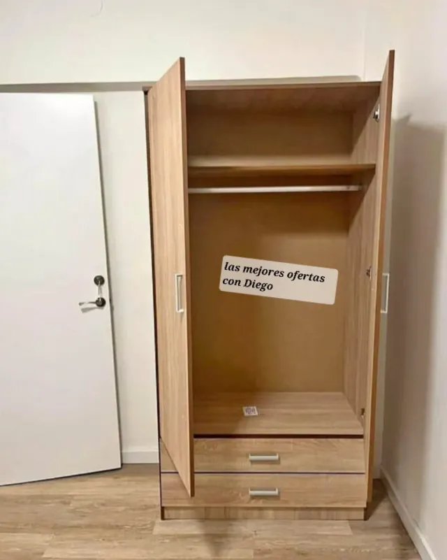 Armadio in legno a 2, 3 o 4 ante