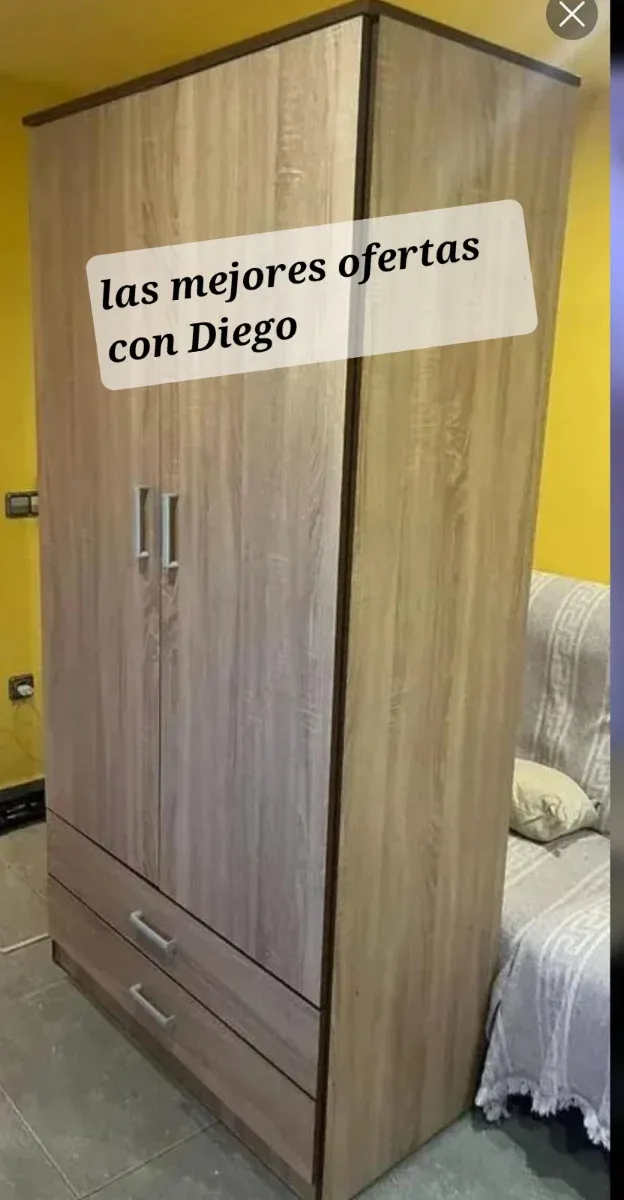 Armadio in legno a 2, 3 o 4 ante