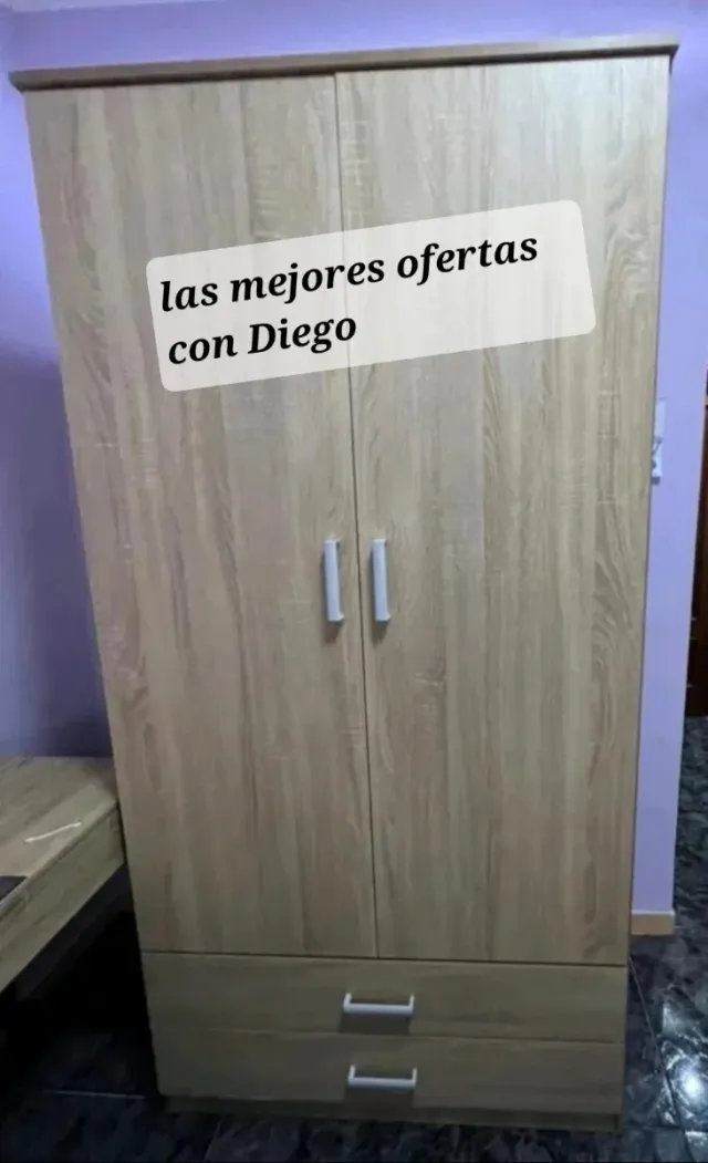 Armadio in legno a 2, 3 o 4 ante