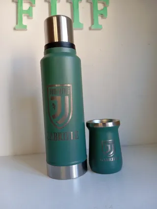 Set Mate Termo Verde Juventus