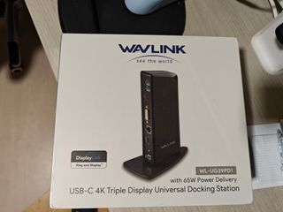 Estación de Carga WAVLINK USB-C 4K Triple Display