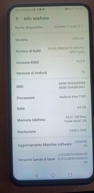 Huawei P Smart Z Nero Ottime Condizioni!