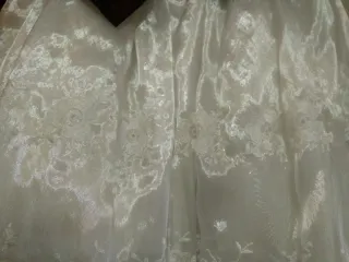 Vestido fiesta niña blanco 8/10 años