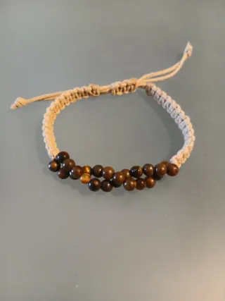 Pulsera artesanal Ojo de Tigre