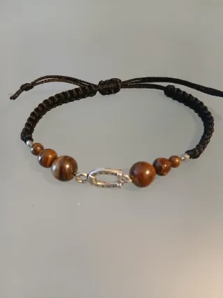 Pulsera artesanal Ojo de Tigre