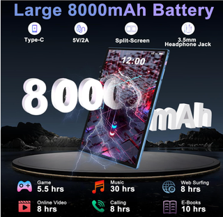 Tablet DEERTIME E6 10 + funda + teclado + ratón