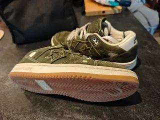 Converse niño verde caqui