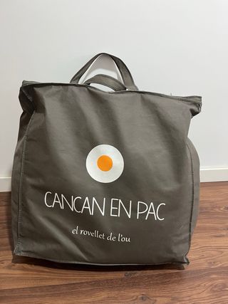 Cancán Fallera 90cm Beige/Blanco