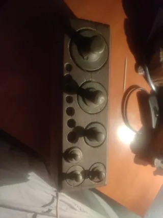 Pesos antiguos de coleccionista