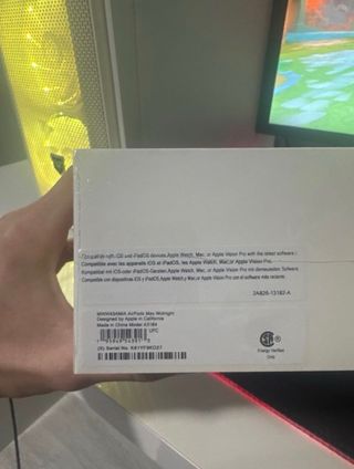 Apple AirProds Max Negro Espacial