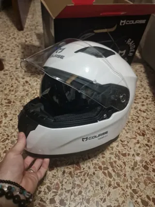 (SIN ESTRENAR) Casco Moto Course Raider 2.0 Talla