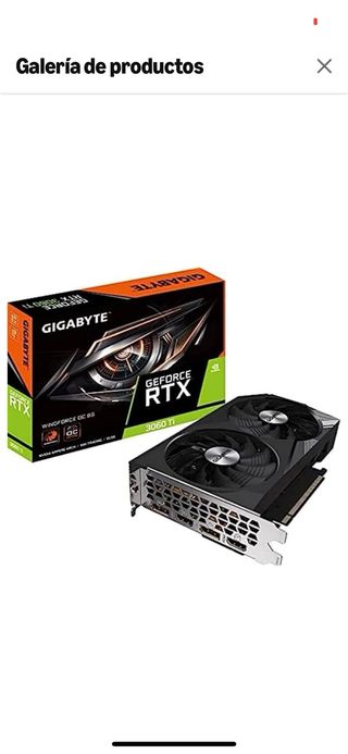 Tarjeta Gráfica Gigabyte GeForce RTX 3060 Ti