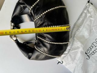 Borsa Gai Mattiolo nera con strass