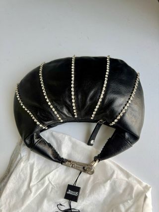 Borsa Gai Mattiolo nera con strass