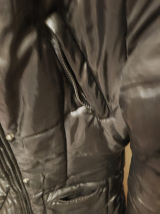 Piumino lungo donna con cappuccio