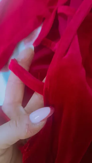 Lote 2 Vestidos Fiesta Rojos