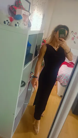 Lote 2 Vestidos Fiesta Rojos