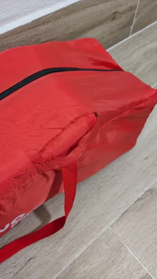 Cuna de viaje plegable multicolor