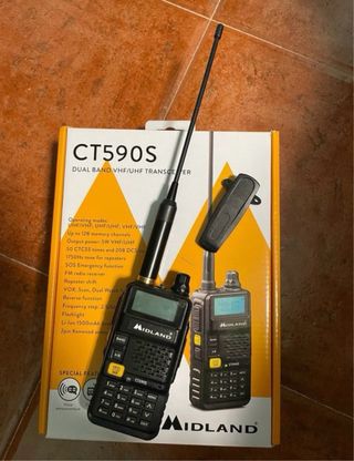 Emisora Midland CT590S Dual Band VHF/UHF
