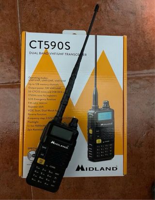 Emisora Midland CT590S Dual Band VHF/UHF