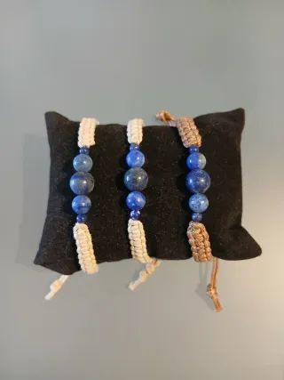 Pulsera Lapis Lazuli Artesanal