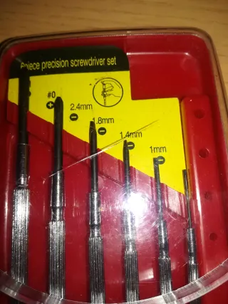 Set 6 Cacciaviti Precisione