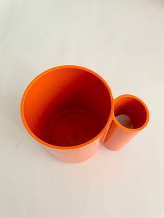 Set Vitrac Aranciata Space Age Arancione