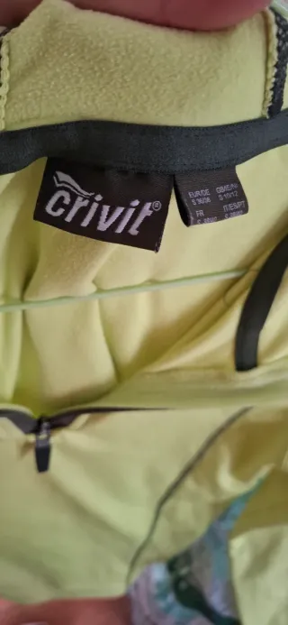 Sudadera deportiva Crivit amarilla