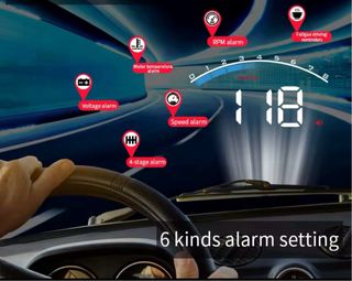 Proyector de velocidad parabrisas HUD