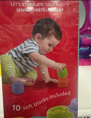 Clemmy Soft Blocks Set 10 Pezzi Clementoni