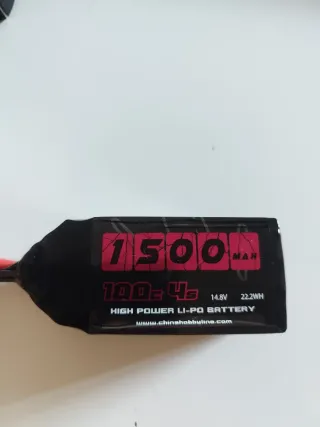 Batería LiPo 4S 1500mAh 100C