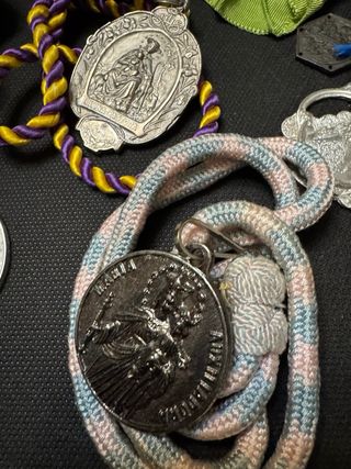 Lote Medallas Religiosas Antiguas