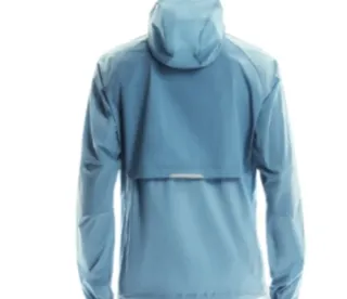 Cortavientos On Running impermeable azul
