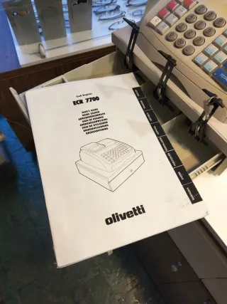 Caja Registradora Olivetti ECR 7700