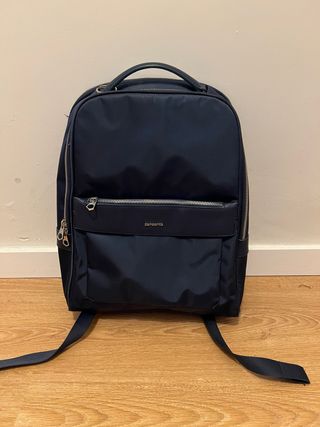 Mochila Samsonite azul para portátil