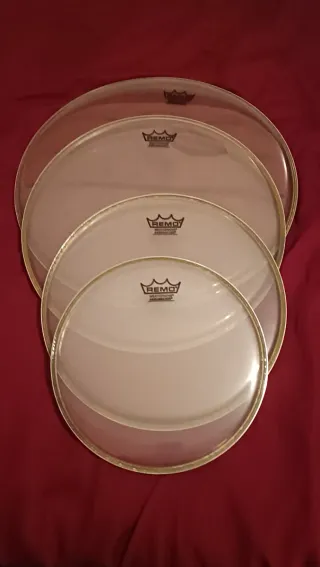 Parches Remo Ambassador Clear (10-12-14-16)