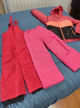 Ropa de esquí para niña a estrenar