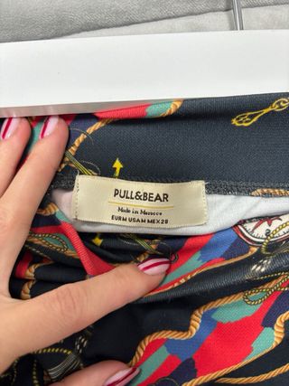 Top a manica lunga con stampa nautica