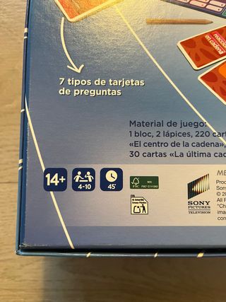 Juego Reacción en Cadena Oficial