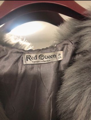 Chaleco de pelo gris talla S/M