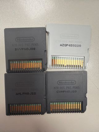 Lote 4 Juegos Nintendo DS/3DS