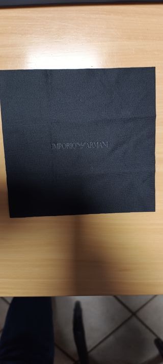 Astuccio Occhiali Emporio Armani Nero