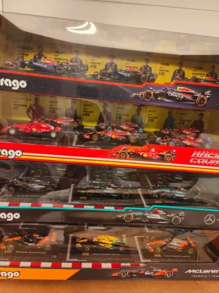 Lotes 6 F1: Mercedes, Red Bull, McLaren, Ferrari