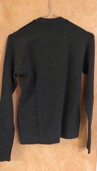 Maglione Latte e Miele ,rombi grigio/verde M