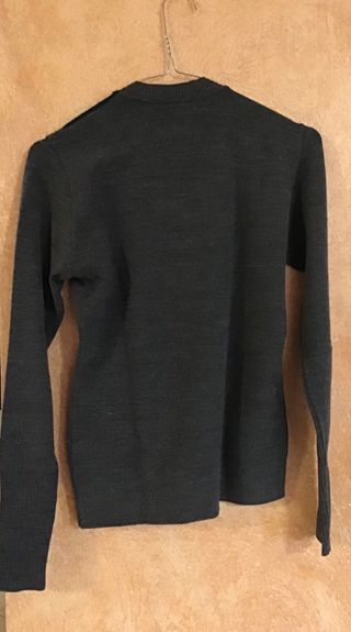 Maglione Latte e Miele ,rombi grigio/verde M