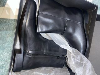 Botines Massimo Dutti Piel Negro
