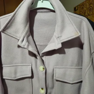 Chaqueta polar morada T.XL